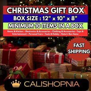 Holiday Mystery Box | 10+ Mixed Items | Christmas Surprise | Fast Ship